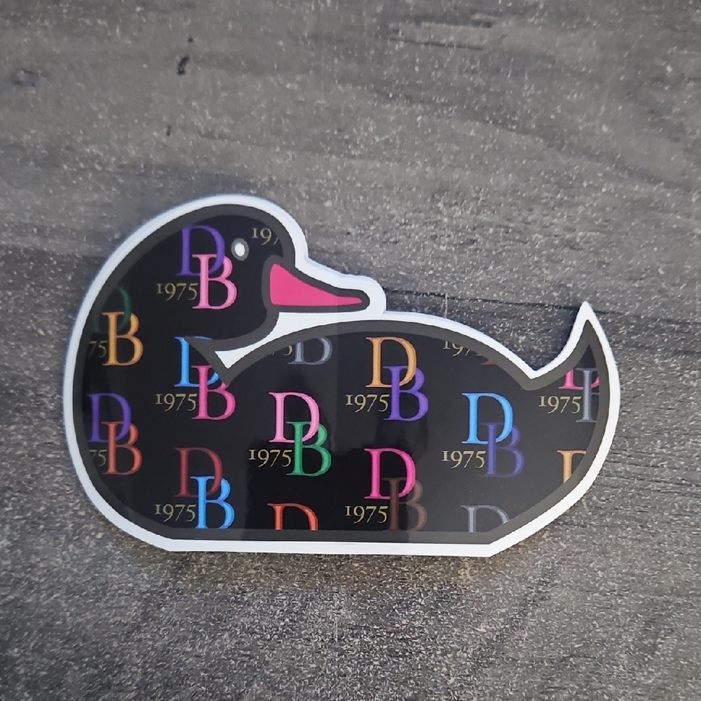 Dooney & Bourke Colorful Logo Duck Pin